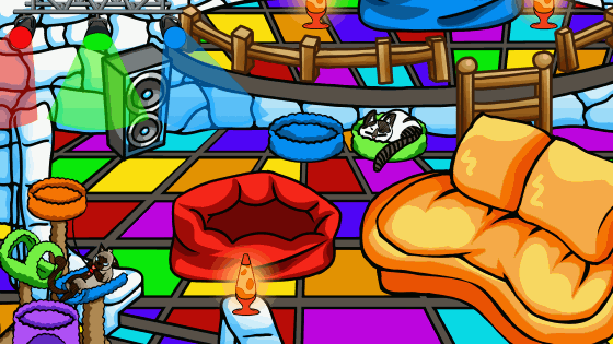 PengieVT Personalizable Room inspired by Club Penguin Pengie uses this room for his zatsus on Twitch!!