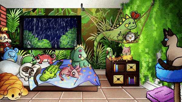 Room used in zatsudan (just chatting) streams!