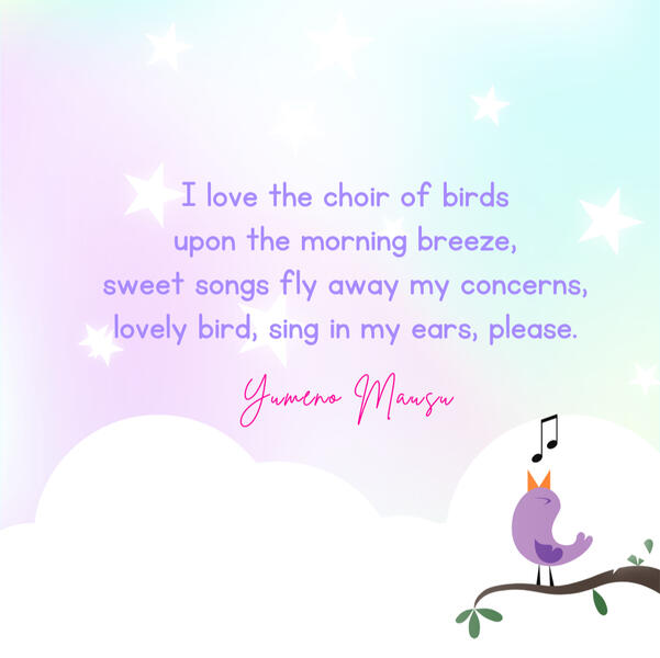 Bird love poem Bird love poem