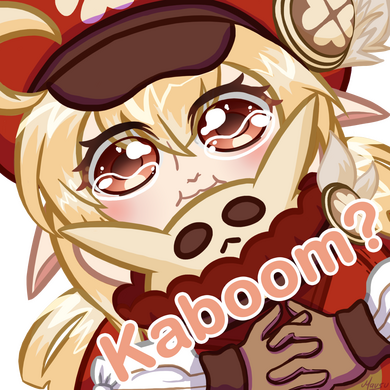 Klee wanna kaboom! Pleeeeease... Emote made for Genshin Contest