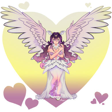Bride! Weffy Waifu Emblem mascot I did in 2022
