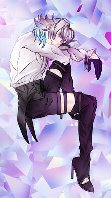 He's a pretty boy~